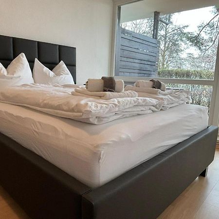 Stadtnahe Wohnung Mit Terrasse Höchberg Esterno foto